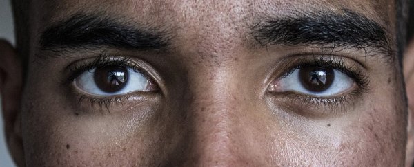 This could be why it's so hard to maintain eye contact while having a conversation