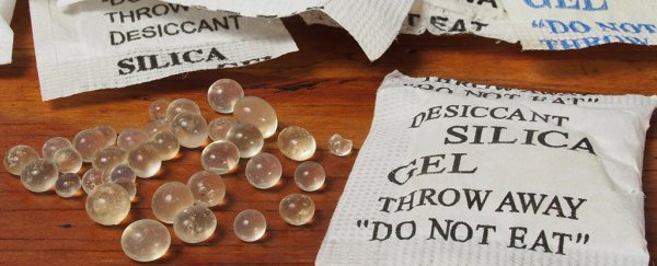 Here's why you shouldn't actually throw out those annoying silica sachets