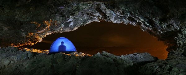 Humans can sleep for days when living alone underground, experiments show
