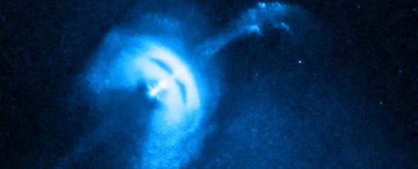For the first time, astronomers used a radio telescope to catch a "glitching" neutron star