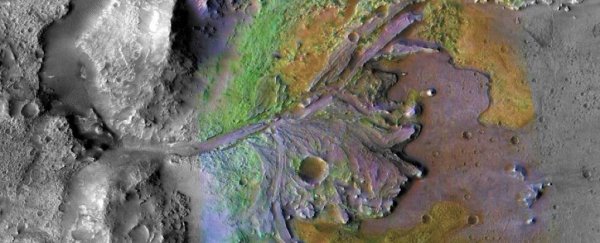 We just found the best target for finding fossils from ancient life on Mars