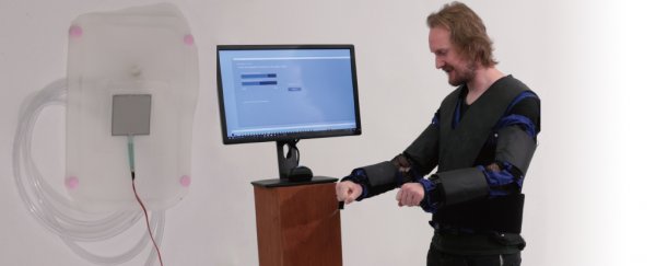Disney just invented this crazy VR Jacket to give you hugs, or punches, or even wrap you in snakes