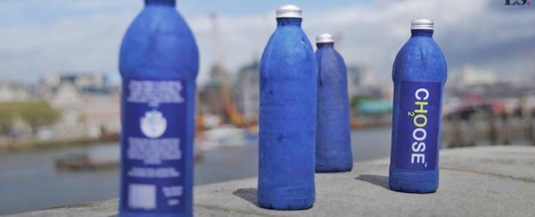 This scientist says he's invented a water bottle that fully decomposes in just 3 weeks