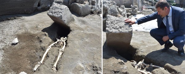 Skeleton of a headless, unlucky Pompeii resident has been unearthed in Italy