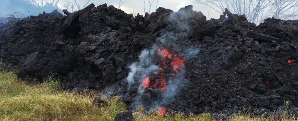 Authorities are warning people it's not OK to roast marshmallows over Hawaii's volcano