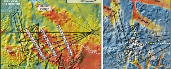 Huge mountain ranges have been discovered deep under Antarctica's ice