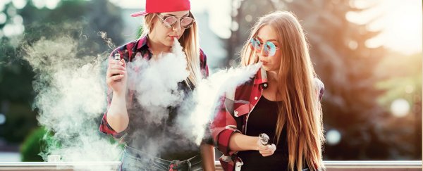A teenage girl got respiratory failure after just 3 weeks of vaping
