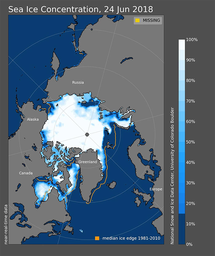 atlantic ocean ice