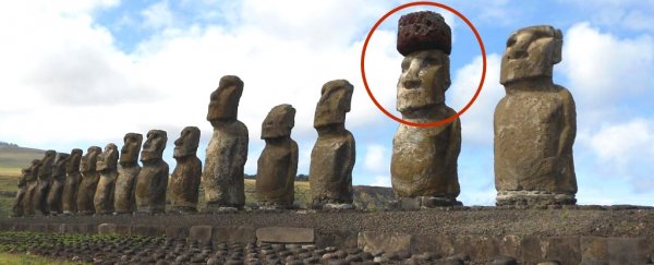 The mystery of how Easter Island statues got their colossal hats might finally be solved