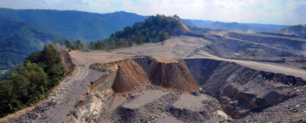 The government should not have stopped a study on the health risks of mountaintop mining