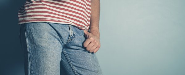 We're getting closer to solving the mystery of the hanging testicle