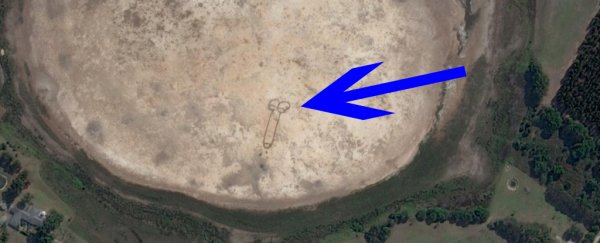 A penis drawing that can be seen from space has popped up in Australia
