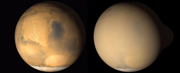 NASA is about to deliver major news on that dust storm raging on Mars