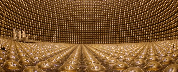 This beautiful golden chamber contains water so pure it can dissolve metal