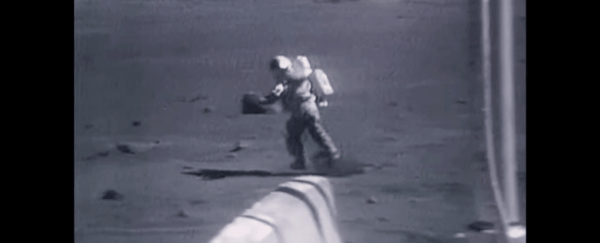 We will never get tired of this video of astronauts falling over on the Moon