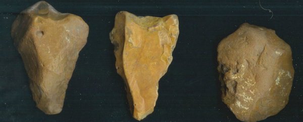 Neanderthals may have used their stone tools to start fires