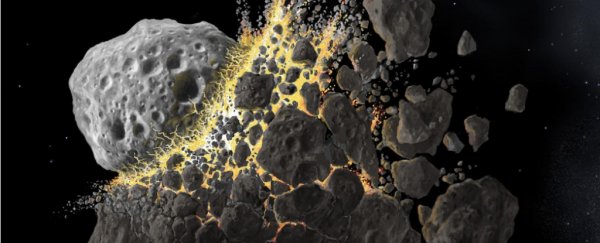 A huge number of asteroids could be traced back to five destroyed worlds