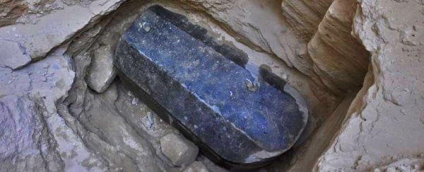 Of course we should open that mysterious Egyptian sarcophagus, why on Earth not?