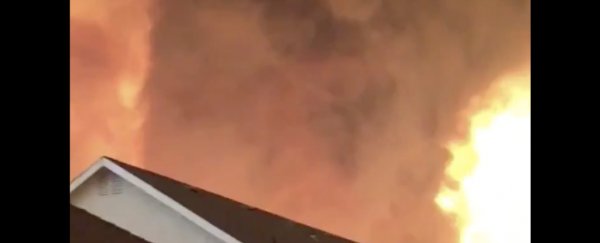 The devastating wildfire ravaging California created a 'fire vortex'