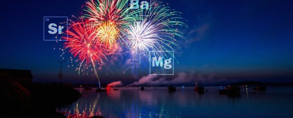 Here's a simple guide to the genius chemistry behind firework colours
