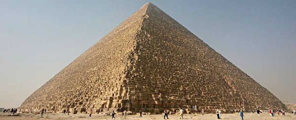 The Great Pyramid of Giza might focus electromagnetic energy in its chambers