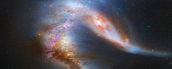 Our Milky Way galaxy used to have a huge sibling, until Andromeda cannabalised it