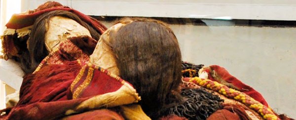 Scientists discover two Incan girl mummies eerily clad in poison dresses