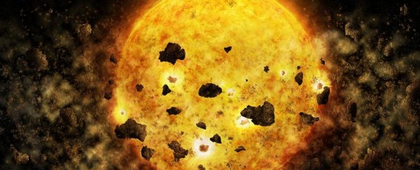 For the first time, scientists might have caught a star devouring a planet