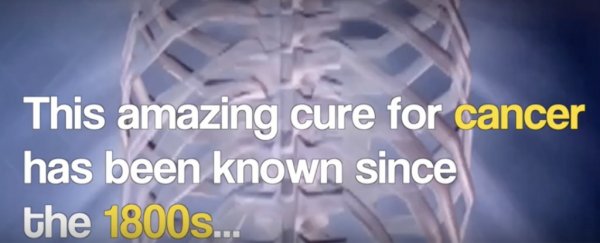 This "Cancer Cure" video is 100% fake. But that's the point