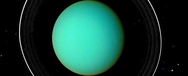 There's a new hypothesis for how Uranus ended up tipped on its side