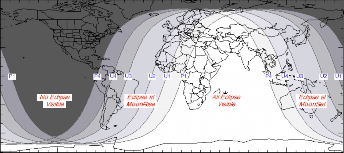 where you can see blood eclipse july 2018