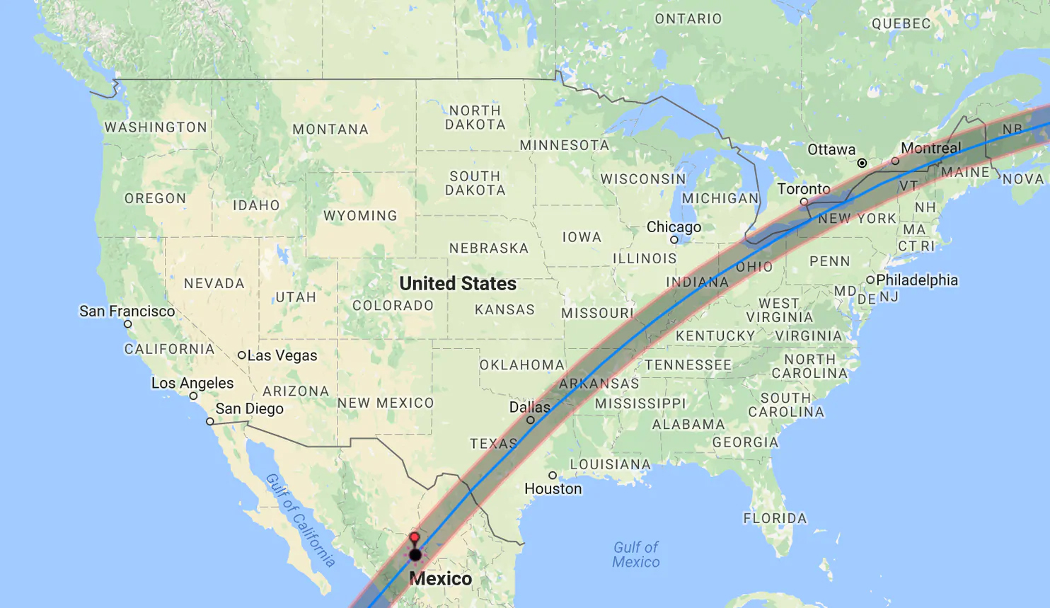 Heres The Path Of The 2024 Us Total Solar Eclipse Cdn | Images and ...