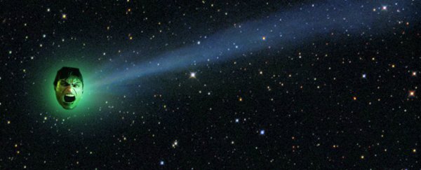 Glowing green 'incredible hulk' comet will pass Earth tonight for the first time