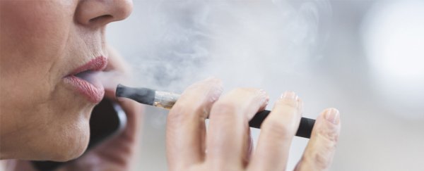 Vaping means less carcinogens, but it comes with its own set of risks