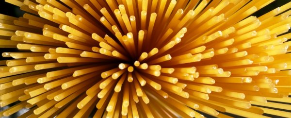 MIT scientists have finally figured out how to break spaghetti into just two pieces