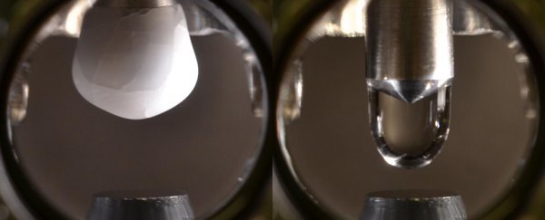 Scientists create the world's cleanest water droplet and show why everything is dirty