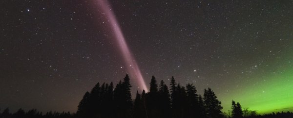Steve the weird 'aurora' is not what we thought it was