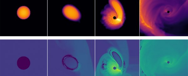 Black holes not only destroy stars, they have the power to reignite them