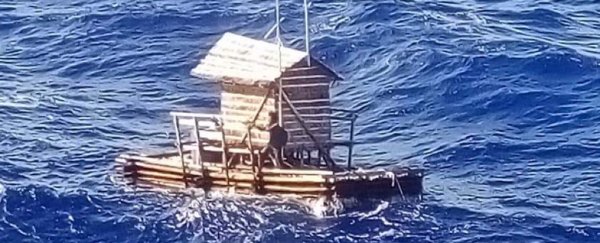 This teenager survived almost 50 days adrift at sea in a floating wooden hut