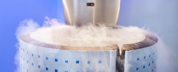A cryonics lab is being sued for freezing a scientist's head but not his body