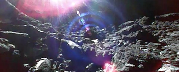 We just received more mind-melting photos and a video from the surface of an asteroid