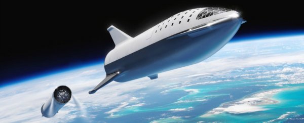 Elon Musk just gave the most revealing look yet at the rocket that'll fly to the Moon and Mars