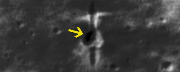 We've finally photographed the crash site of a lost lunar orbiter
