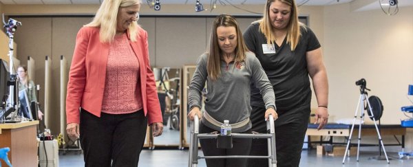 An incredible new therapy is helping paralysed people walk again