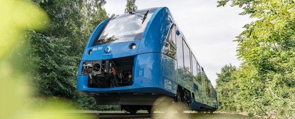The world's first hydrogen-powered trains are now running in Germany