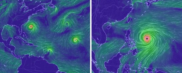Our oceans have just exploded with tropical storms, with 6 active ones right now