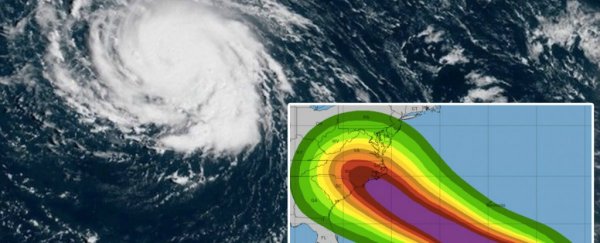 Hurricane Florence is becoming the strongest storm to ever make landfall north of Florida