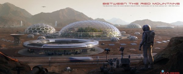 These jaw-dropping Mars habitat concepts make us want to go there right now
