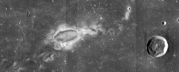 Scientists have finally figured out the origin of mysterious patterns on the Moon's surface