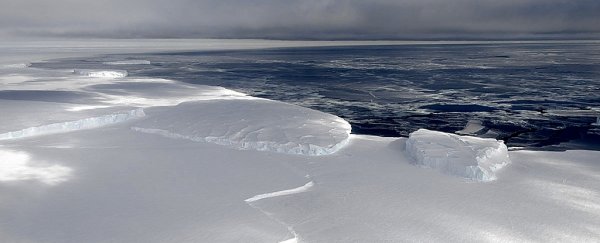 An eerie sound is coming from this Antarctic ice shelf